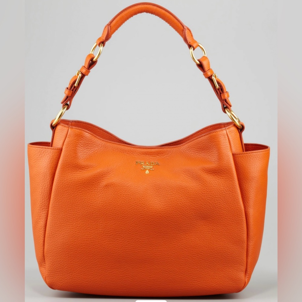 Prada Vitello Daino Hobo Bag